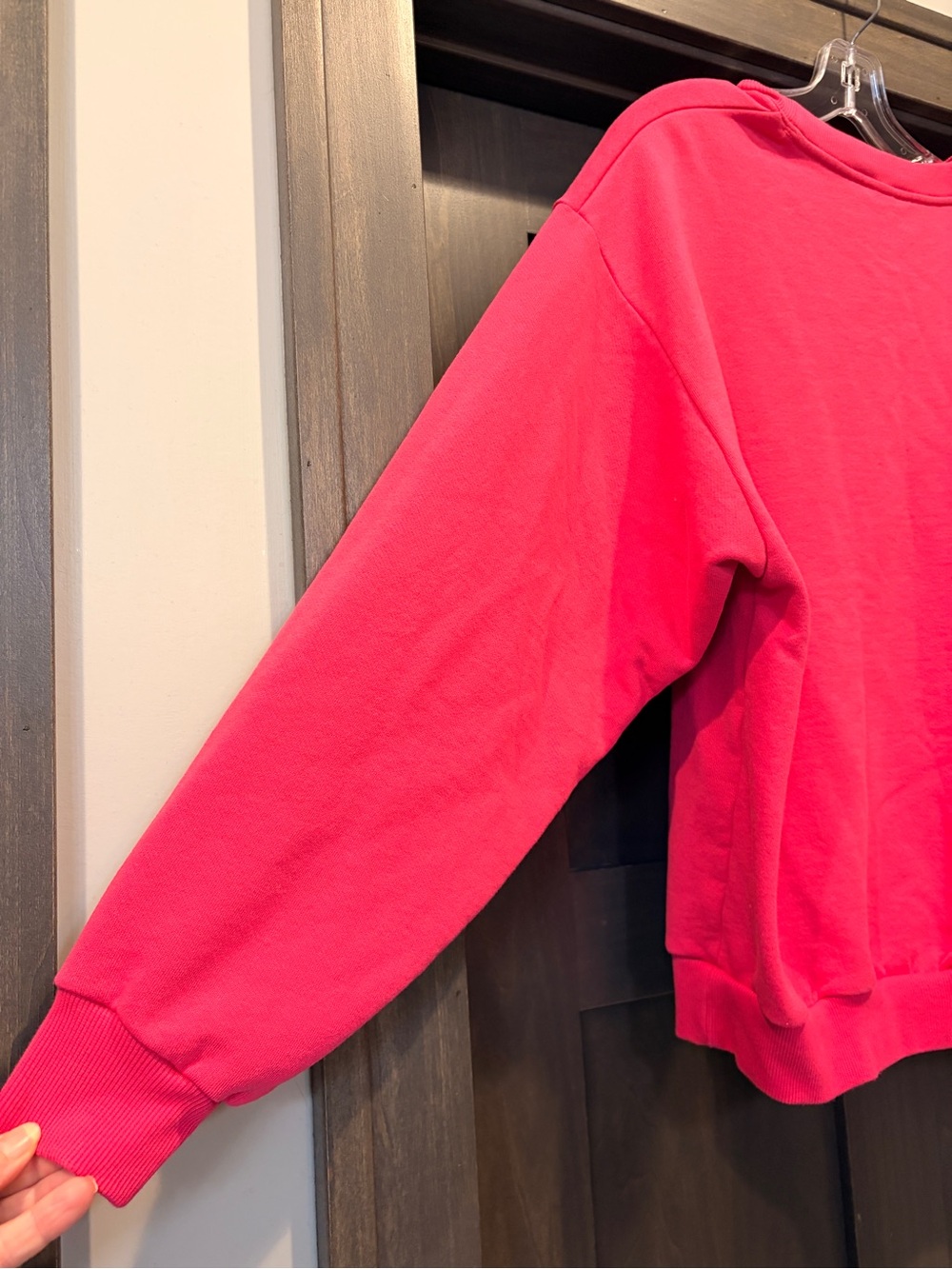 ALO Yoga Pink Summer Crush Accolade Crewneck Sweatshirt - Picture 6 of 8